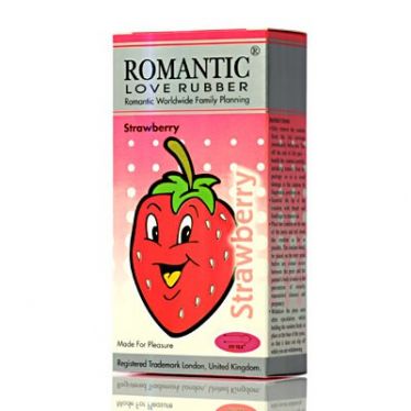Preservativos Romantic Strawberry x12