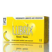 Preservativos Lubrix plátano x12