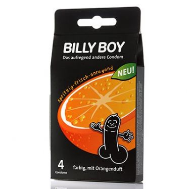 Preservativos Billy Boy Naranja x4